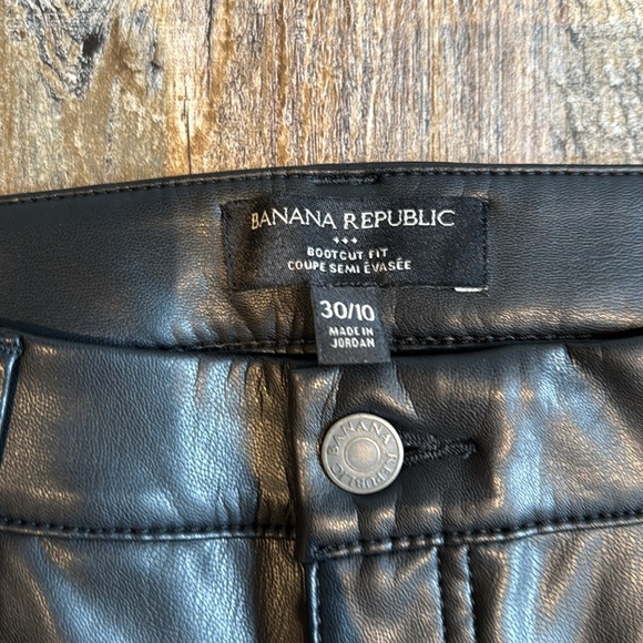 Banana Republic | Bootcut Fit Pleather Pants - Picture 5 of 9